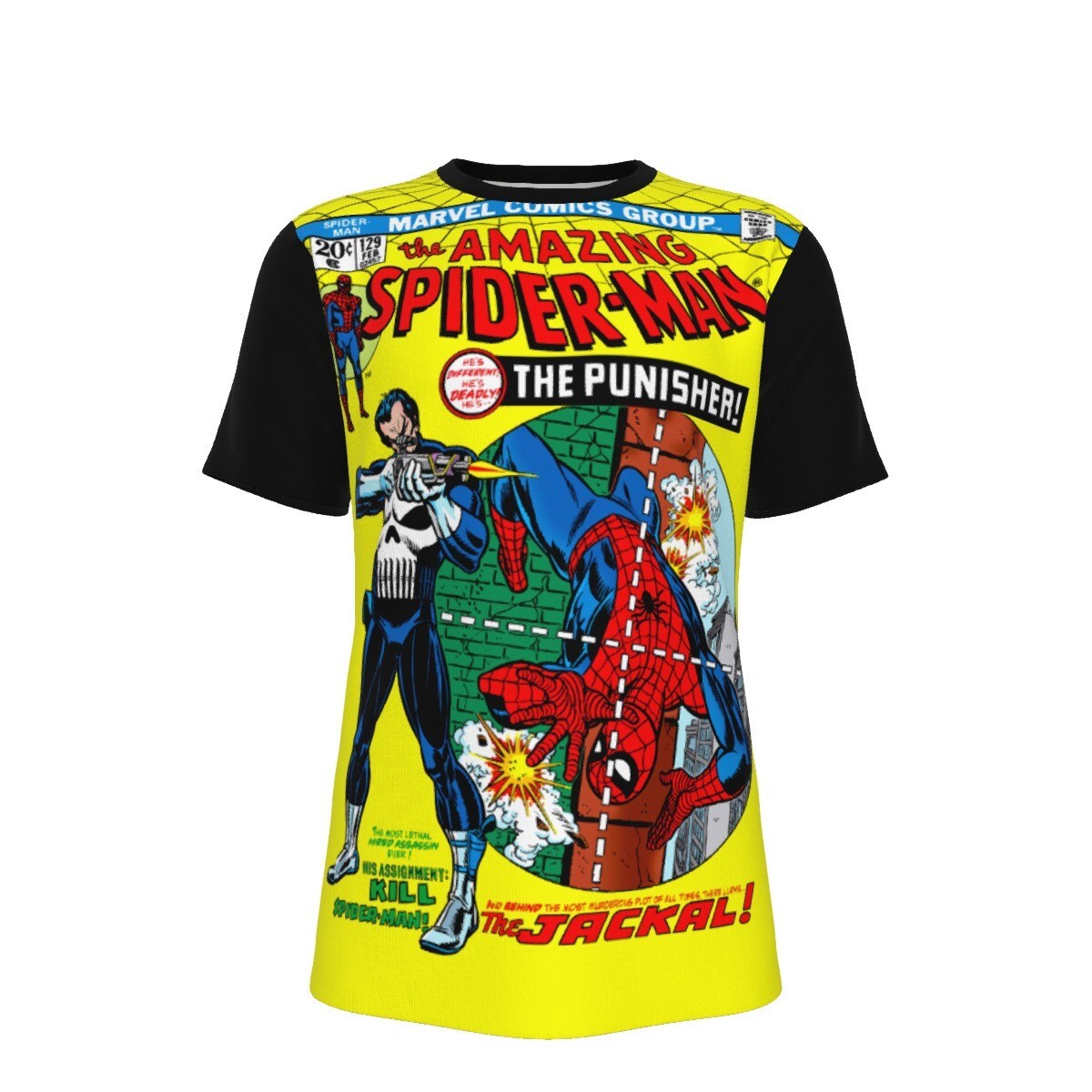 SPIDERMAN 129 COVER ALL OVER PRINT SHIRT- SPIDER-MAN