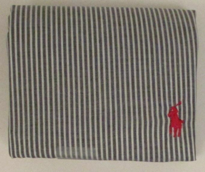 2 GENUINE RALPH LAUREN POLO 5XL 56 IN BIG & TALL BLACK GRAY WOVEN COTTON BOXERS