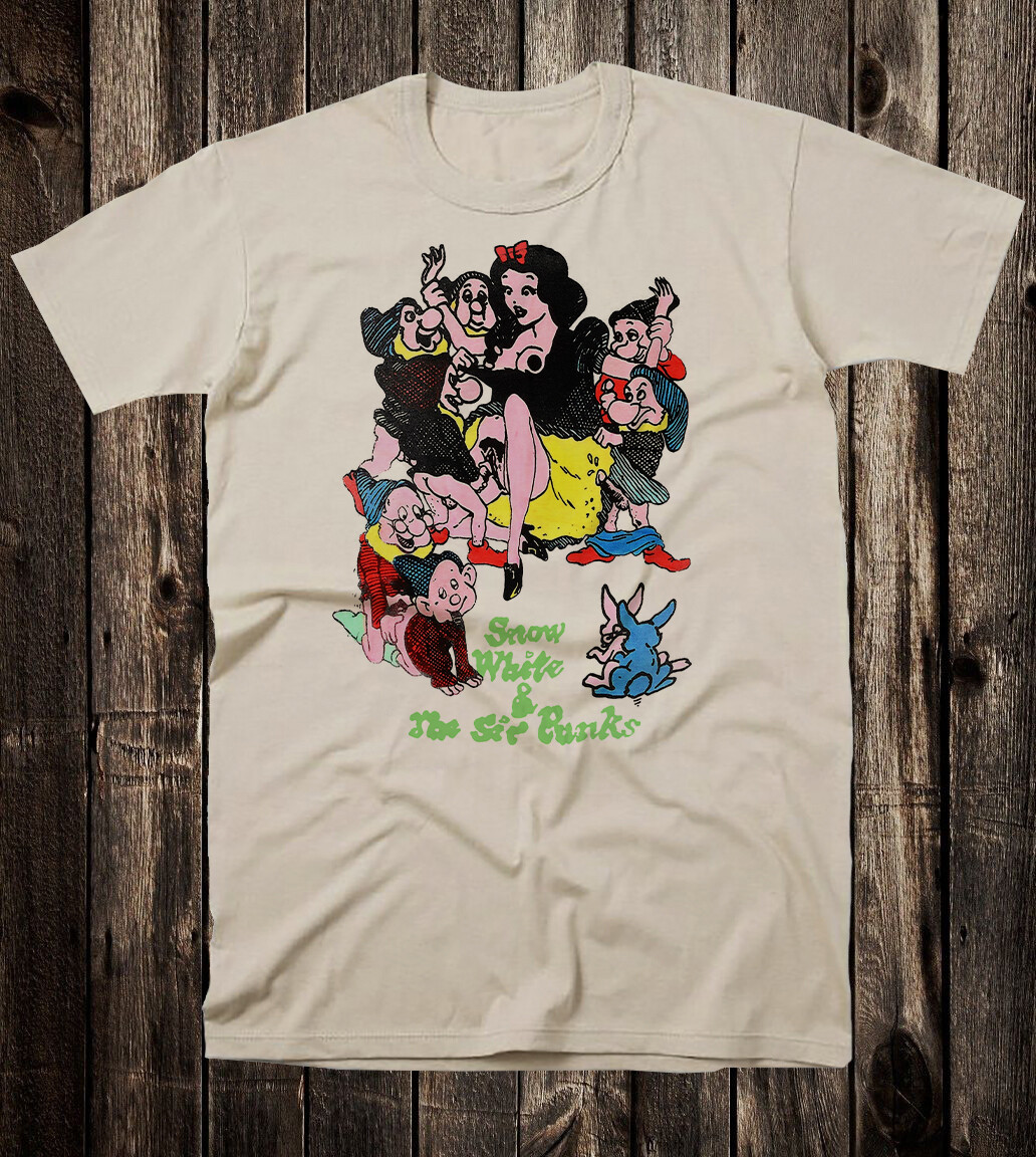 Retro Punk Tee T Shirt Parody Art Snow Seditionaries Boy London Princess 7 Punks