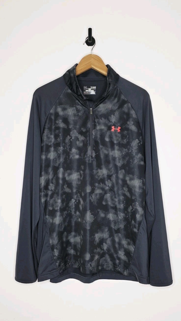 Under Armour All Seasons Gear 1/4 Zip Athletic Pullover Men’s Size XL Loose Fit