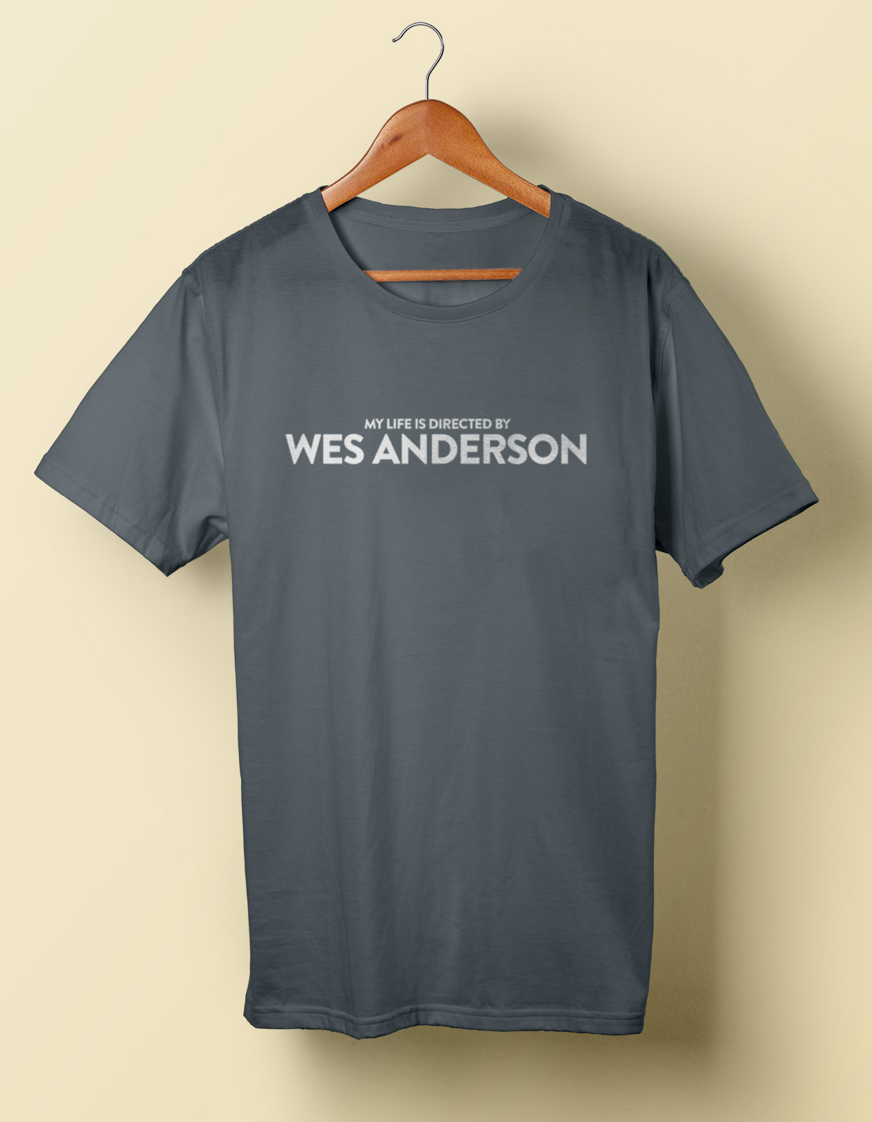 My Life Is Directed by Wes Anderson T-Shirt Shirt Tee S M L XL 2X 3X 4X 5X