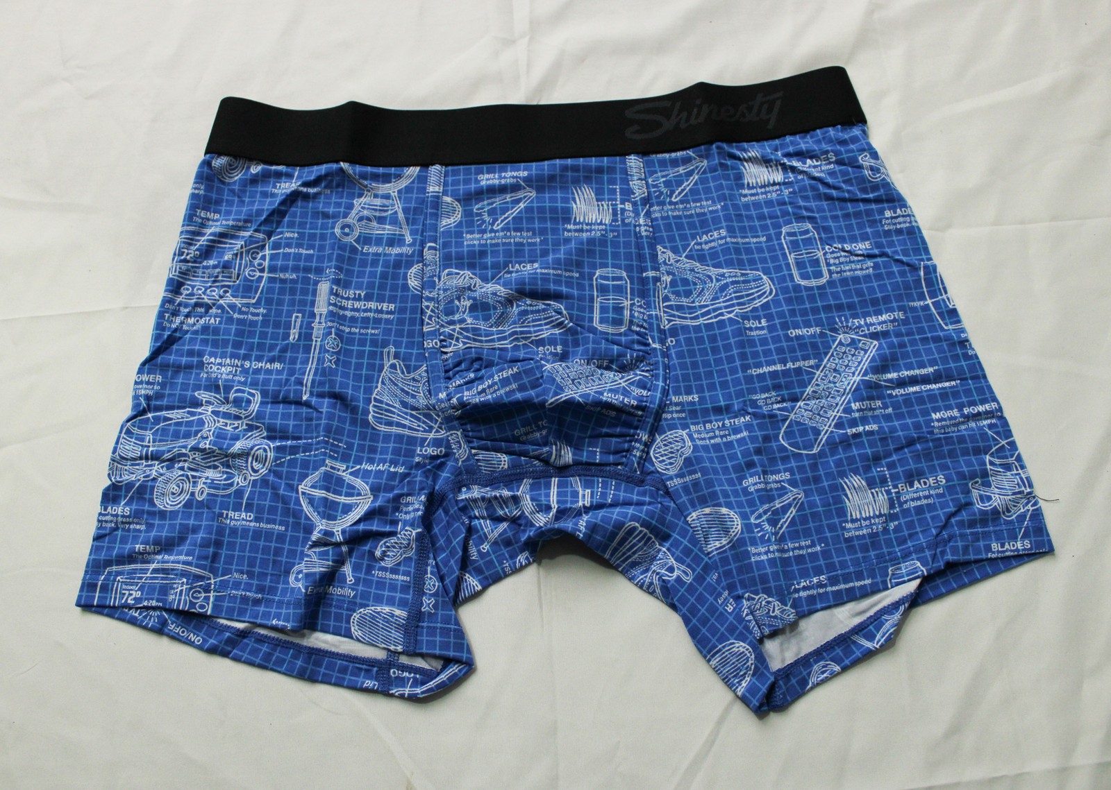 Shinesty Men’s Ball Hammock Boxer Brief ZG3 The Man With A Plan Medium NWT