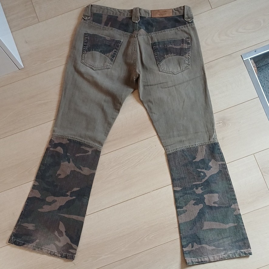 BreathMINT Men’s Brown Flared Denim Jeans