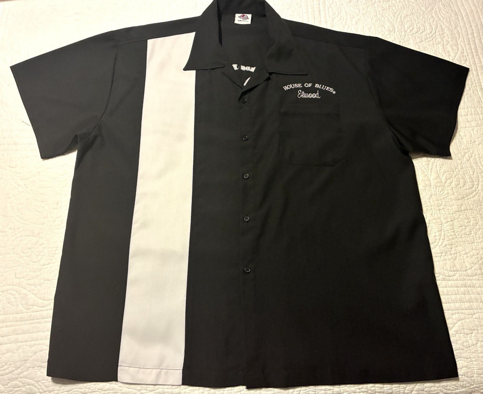 2 VTG House of Blues “The Blues Bros” Bowling Style Shirts Jake & Elwood —read