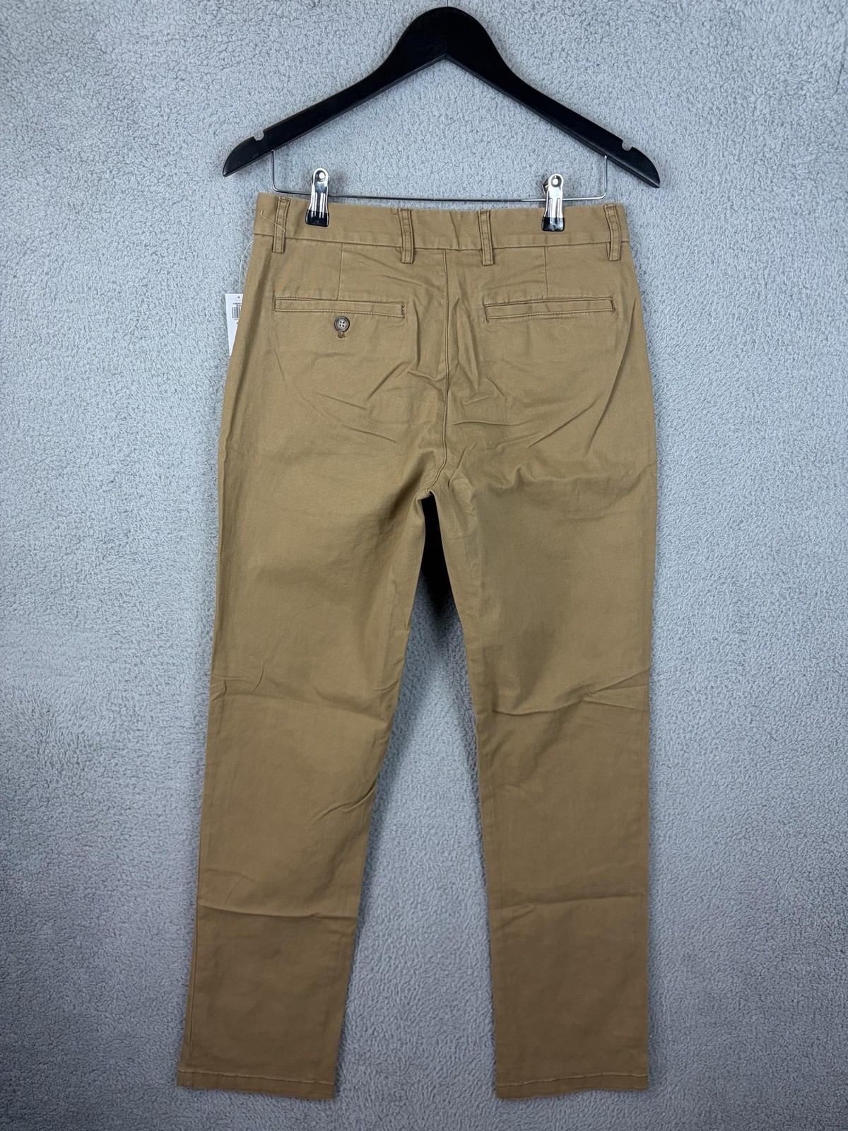 Old Navy Built-In Flex Pants Mens 29×34 Beige Straight Stretch Chino Casual New