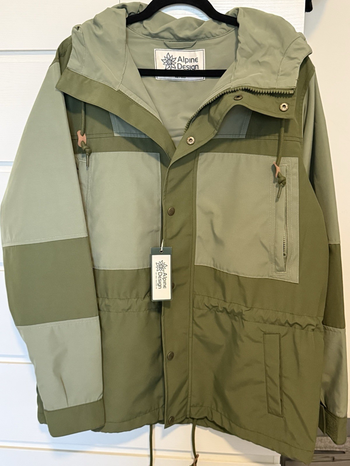 ALPINE DESIGN ‘ 1962 SPORT JACKET’ SIZE Small LUSH OLIVE/ VINTAGE OLIVE