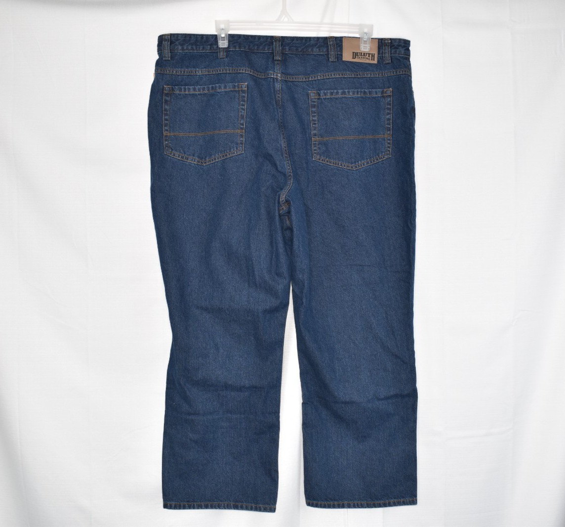 NWT DULUTH 46×30 Men’s MN Weekender Ballroom Cotton Denim Blue Jeans
