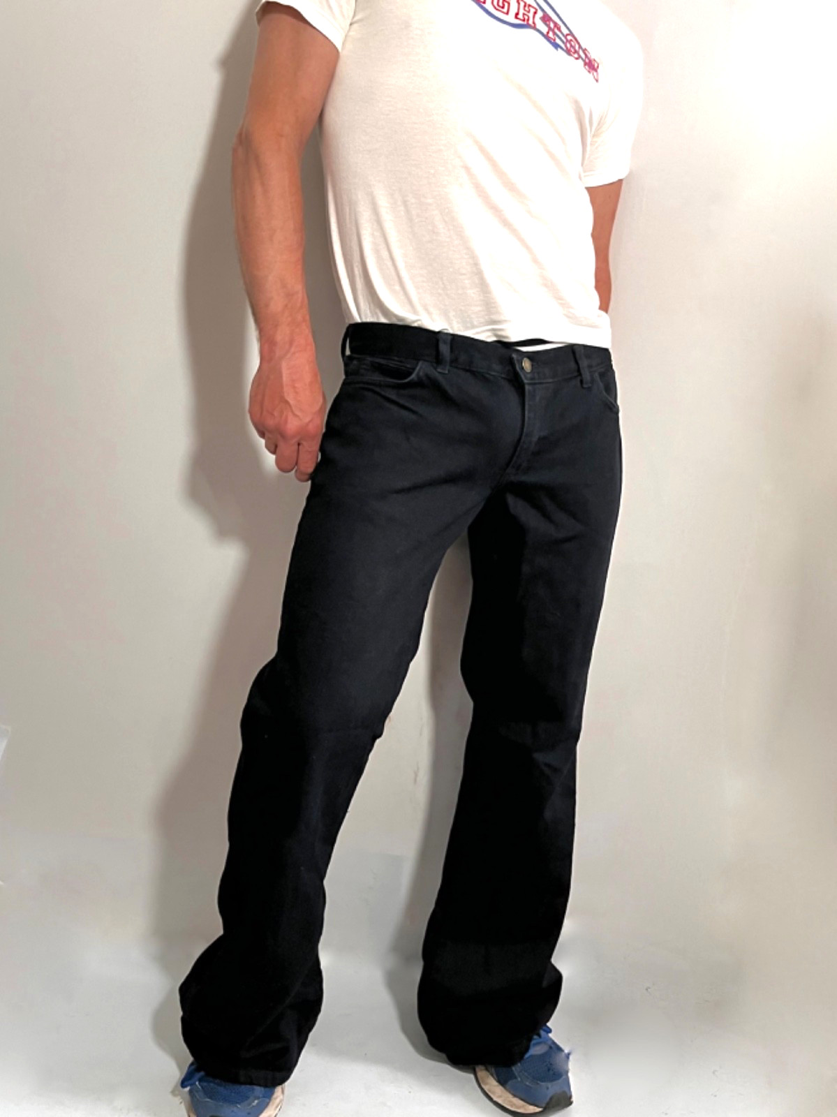 Spase Denim Roomy Vintage Relaxed Leg Low Rise Flares Jeans W32 L32 Phat Pant