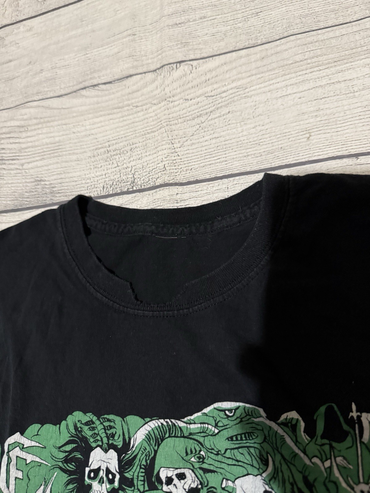 Celtic Frost Hellhammer Only Death is Real Black Metal Band Shirt Crop Top L/XL?