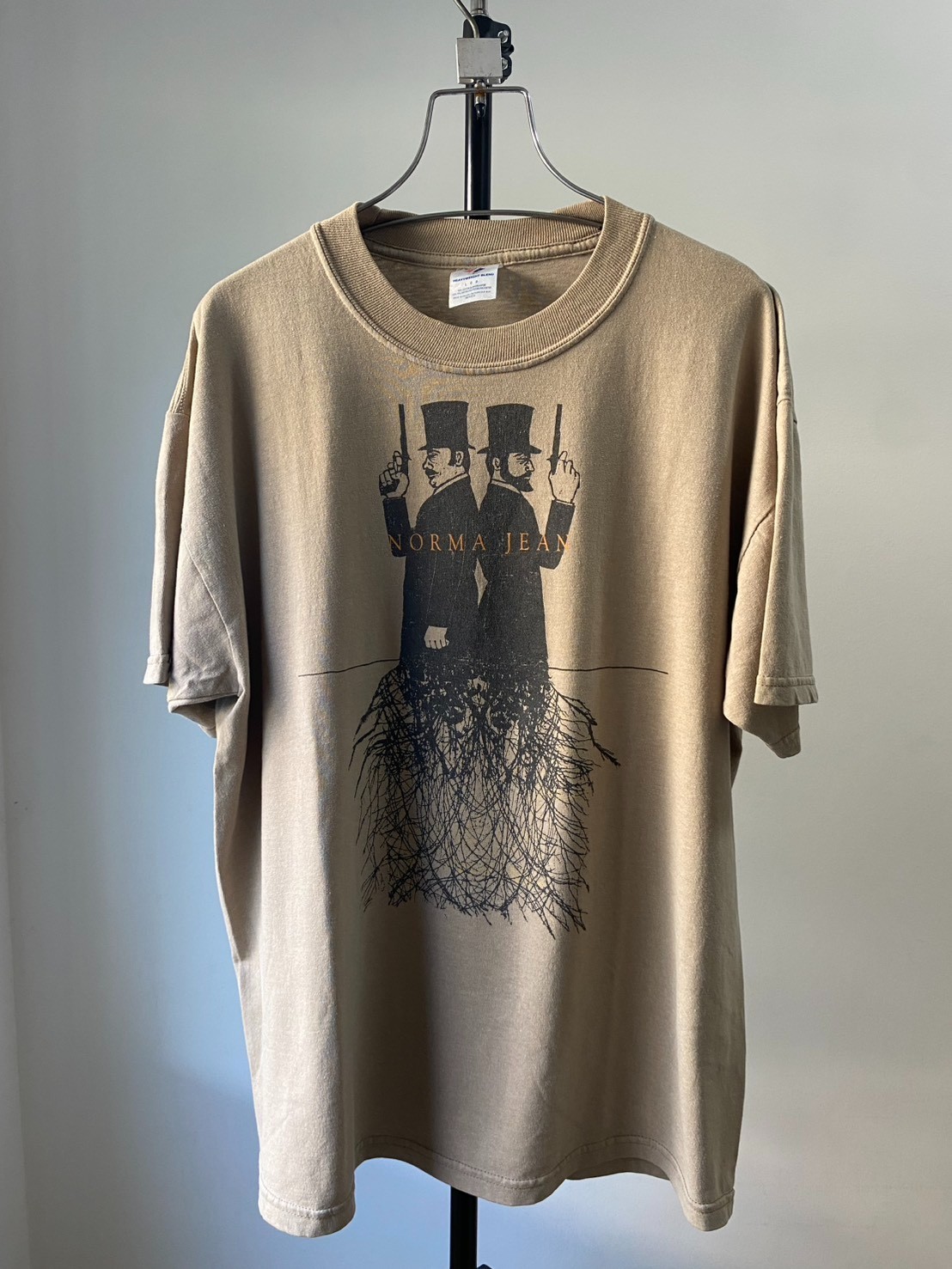RARE Myspace Era Vintage Y2K Norma Jean Band Tee Mathcore Rock Metal Punk 00s
