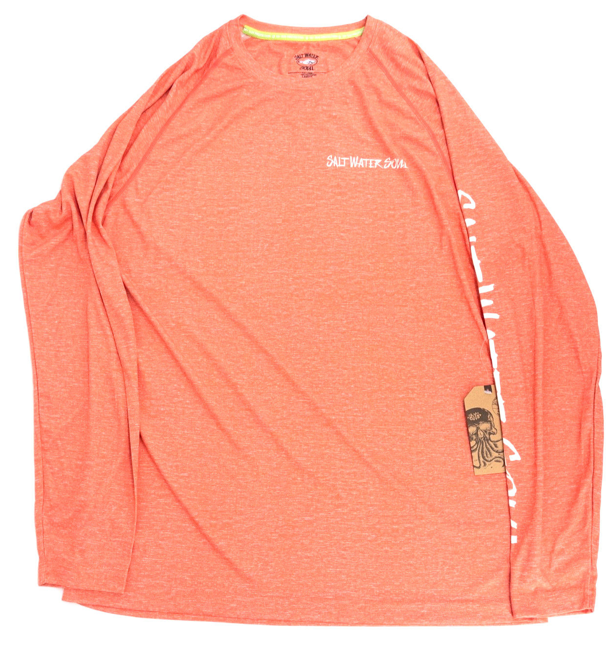 Saltwater Soul Mens Classic Marlin Performance Long-Sleeve Shirt