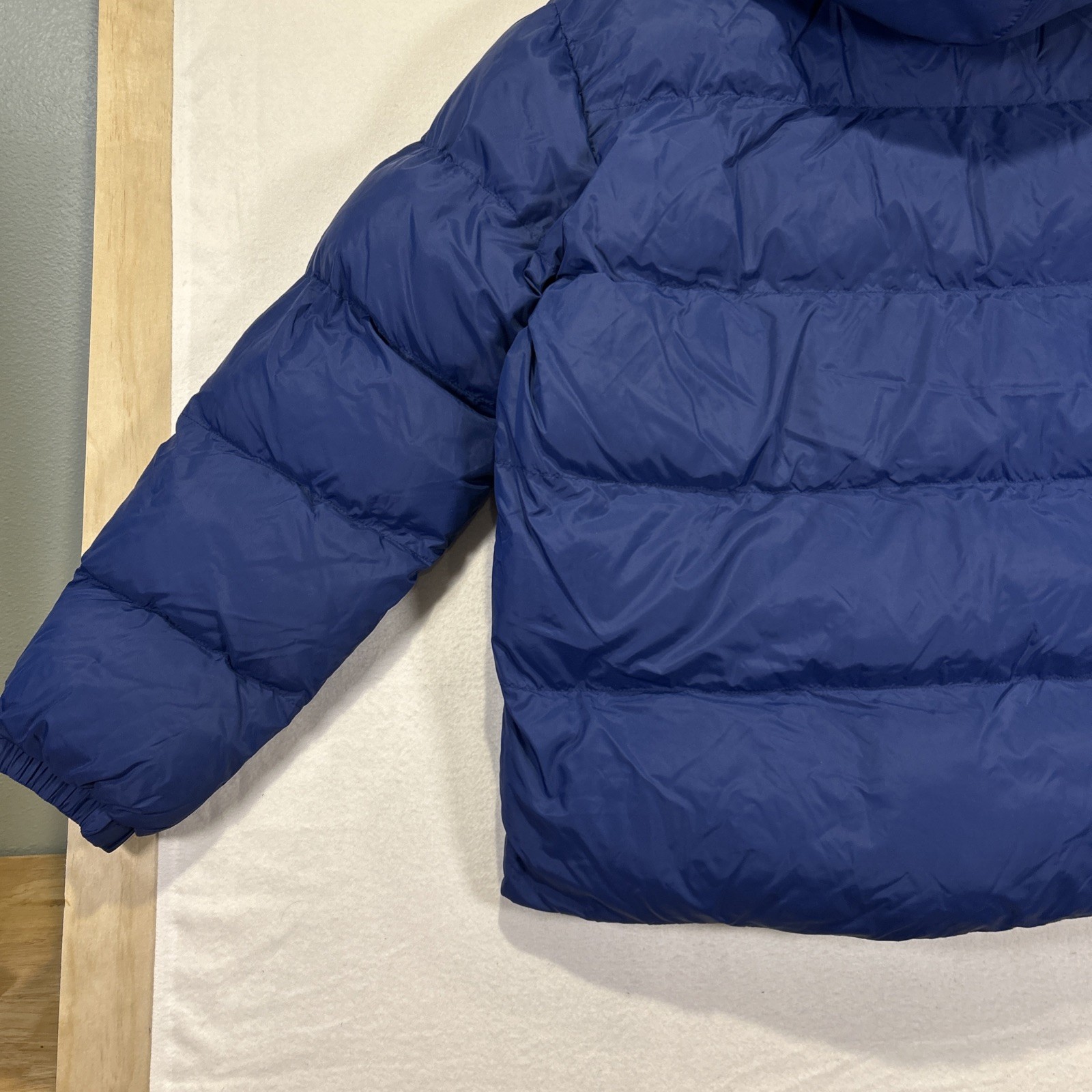 Alpine Design 1962 Puffer Winter Jacket Quilted Space Blue Mens Large
