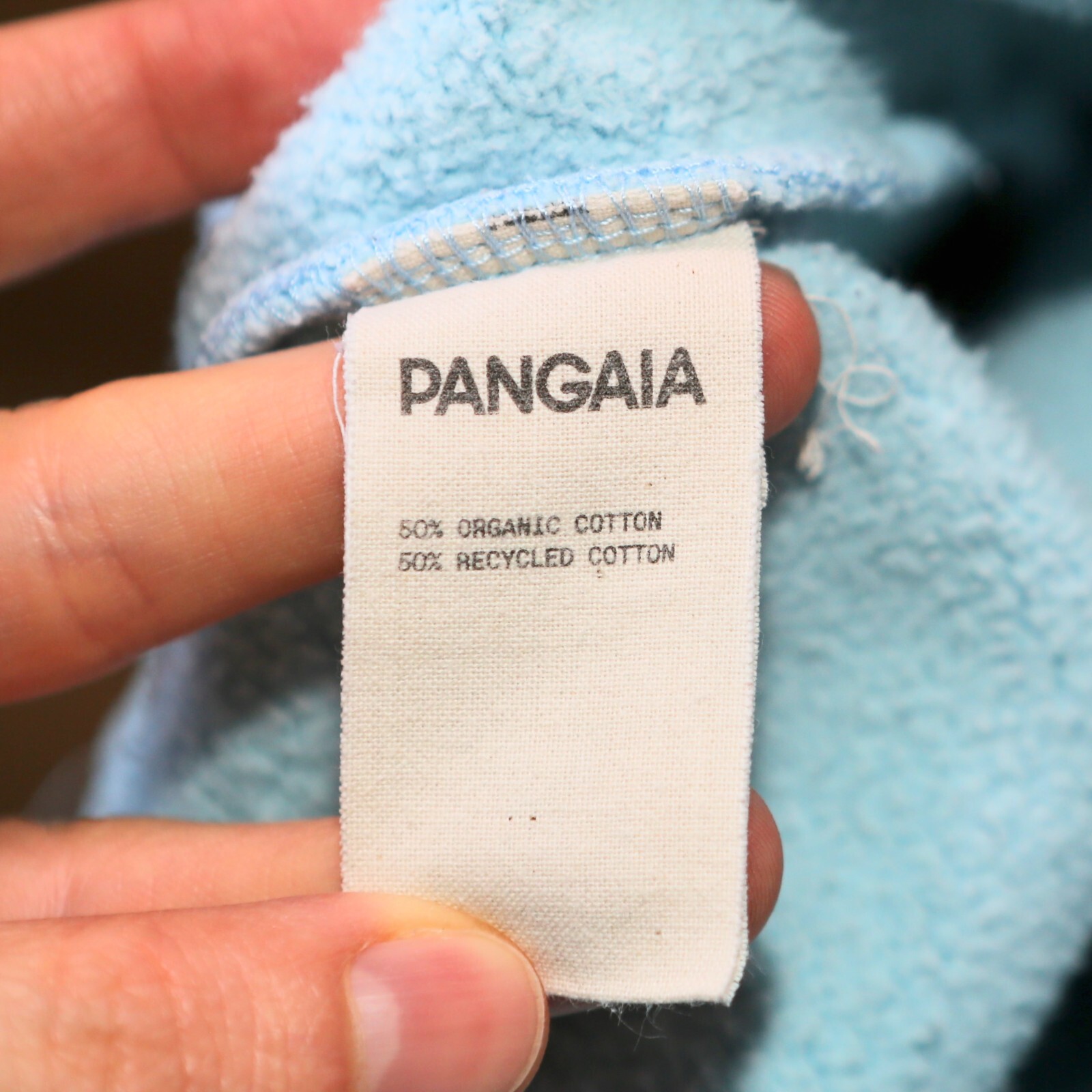 PANGAIA – Blue Cotton Casual Jogger Pants Sweatpants – Unisex Size Medium 🔥