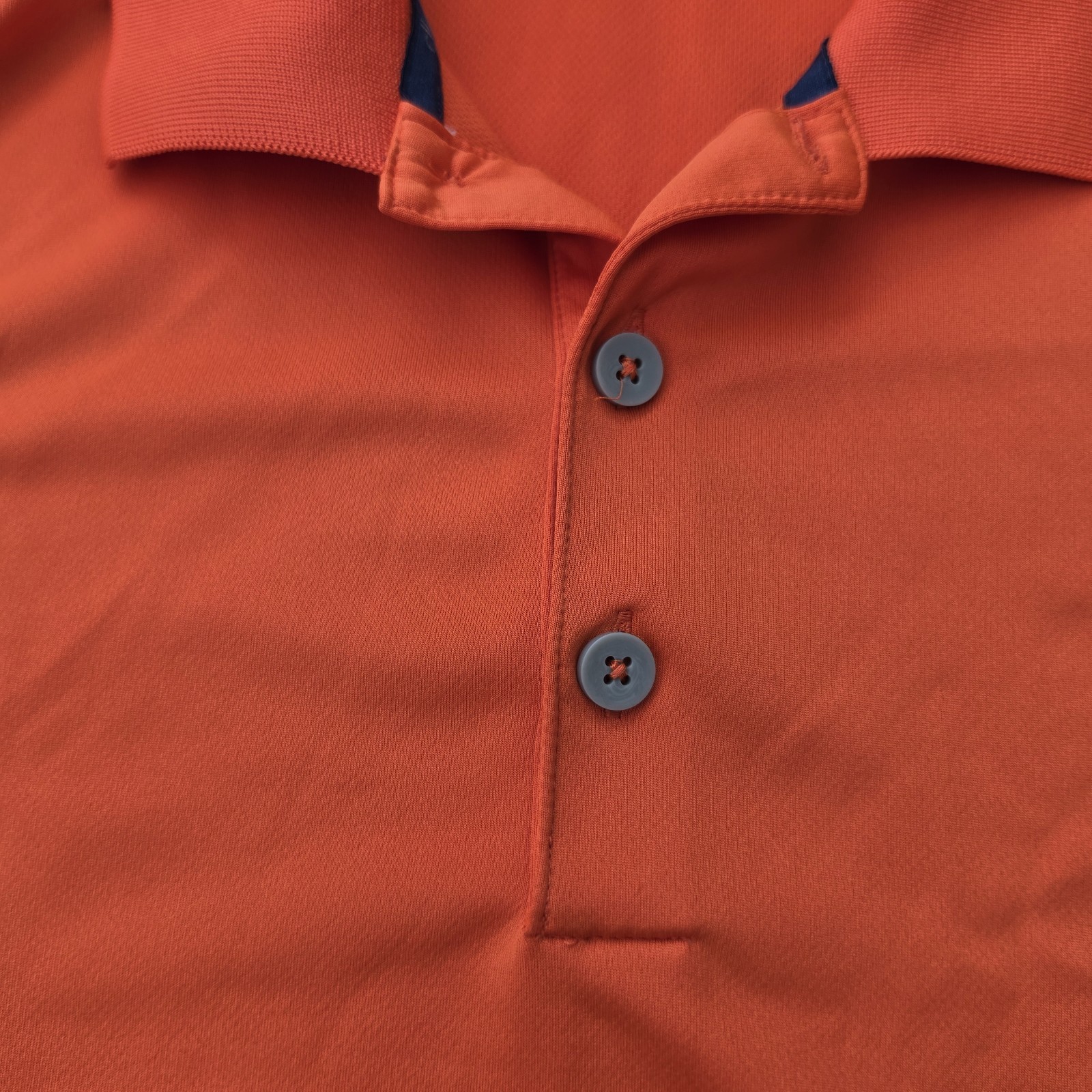 Adidas Golf Climacool Orange Polo Men’s XL Extra Large
