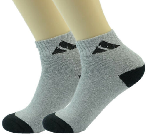 Adi 3 6 9 12 Pairs Ankle/Quarter Crew Mens Socks Cotton low cut Size 9-11
