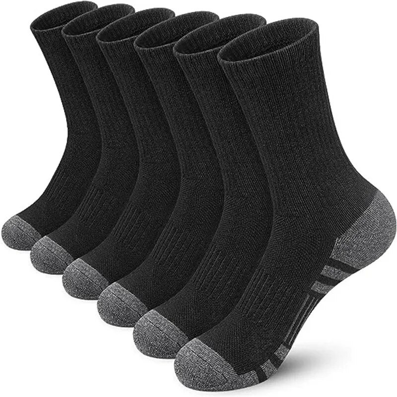 6-12 Pairs Mens Plain Solid Cotton Sports Ankle Athletic Socks Low Cut Size 9-13