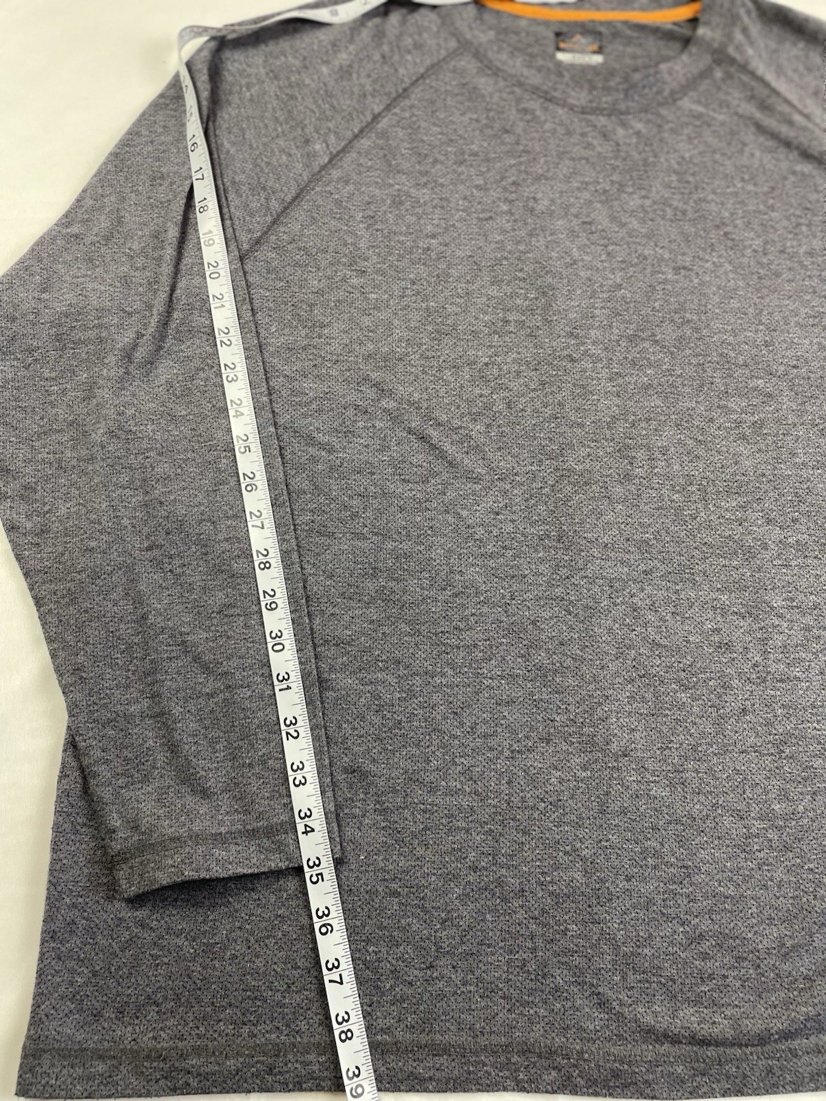 Ridgecut Toughwear Moisture Wicking Thermal Long Sleeve Shirt 2XL Gray Workwear