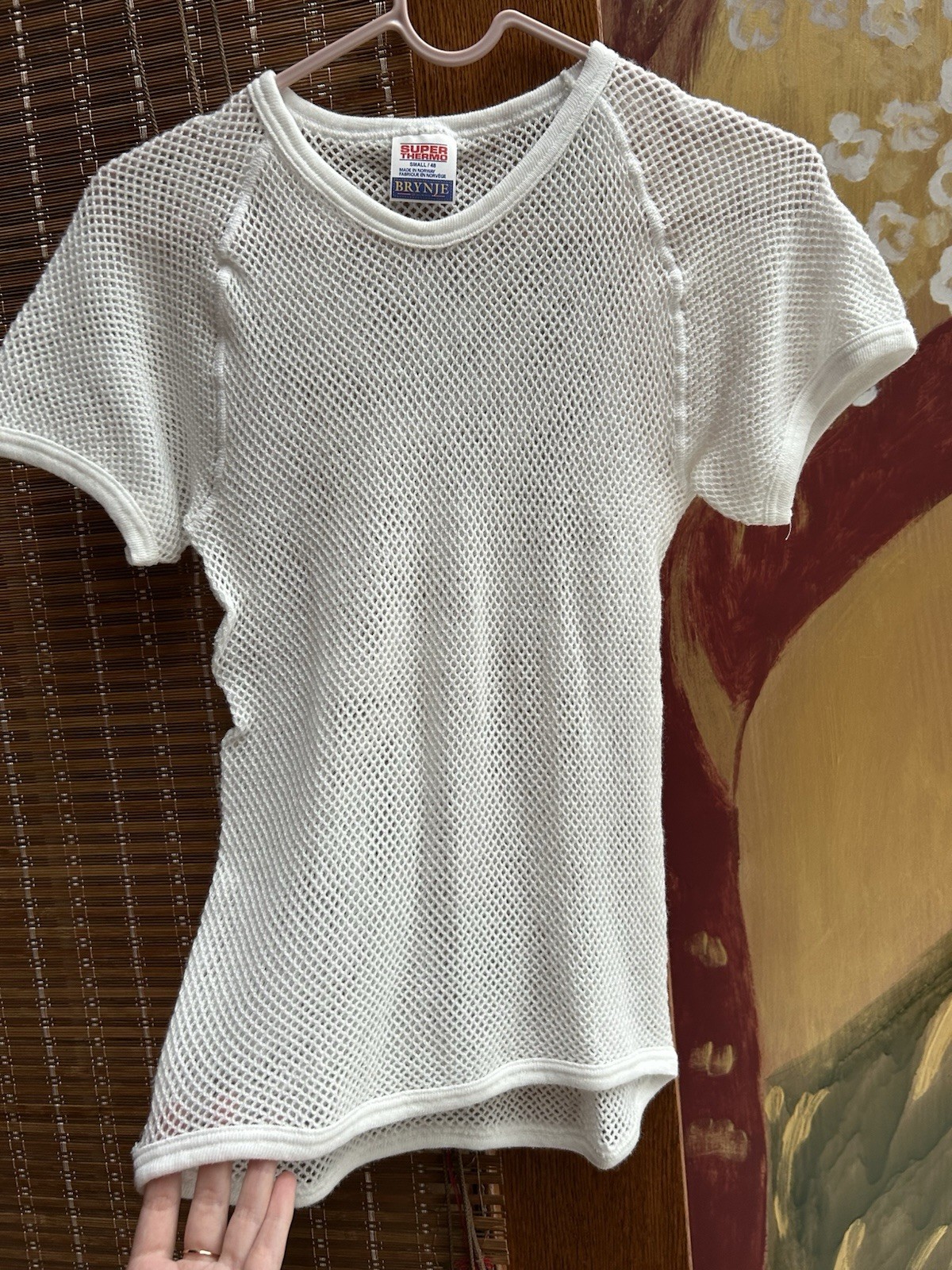 Brynje Super Thermo Short Sleeve Mesh Base Layer Shirt Small 48 Norway