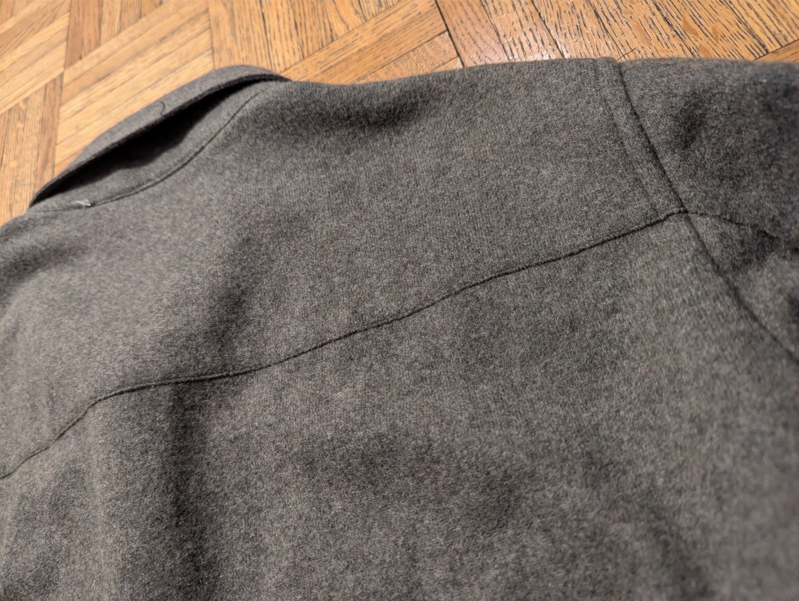 Mauricio Baldassari cashmere shirt-jacket, made in Italy