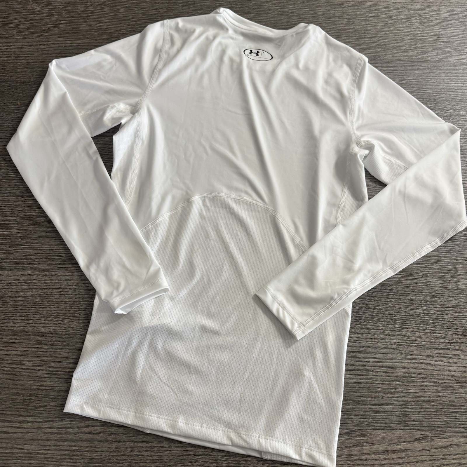Under Armour Men’s HeatGear Long Sleeve Compression Shirt Size M White