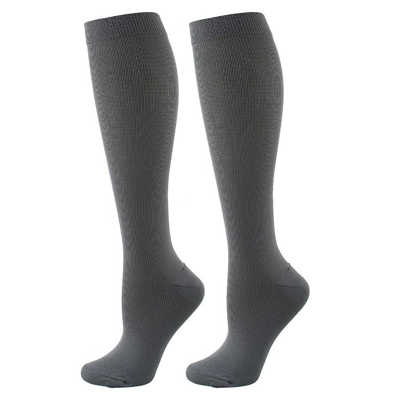 2 Pairs Compression Socks Men Women Varicose Veins Running Travel Sports