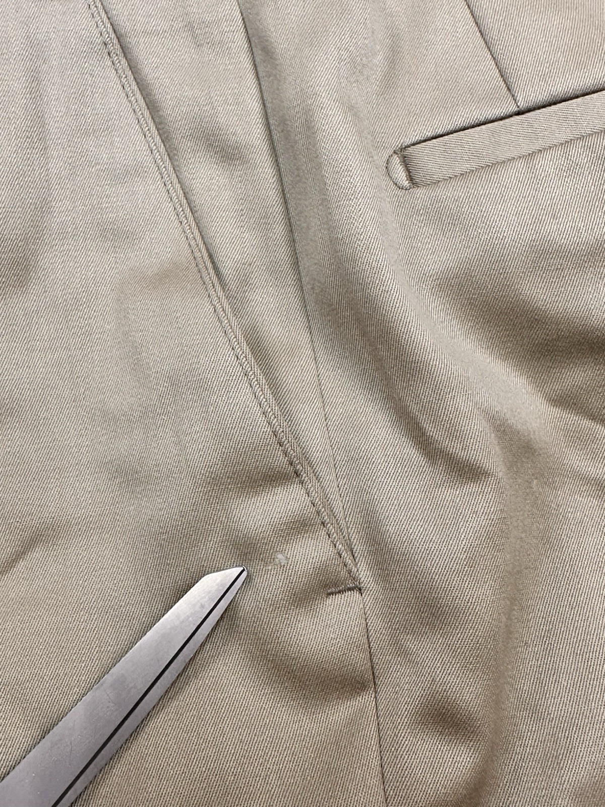 NWT Men’s Linea Naturale Luxe 100 % Wool Pants Made In Italy Tan Size 35