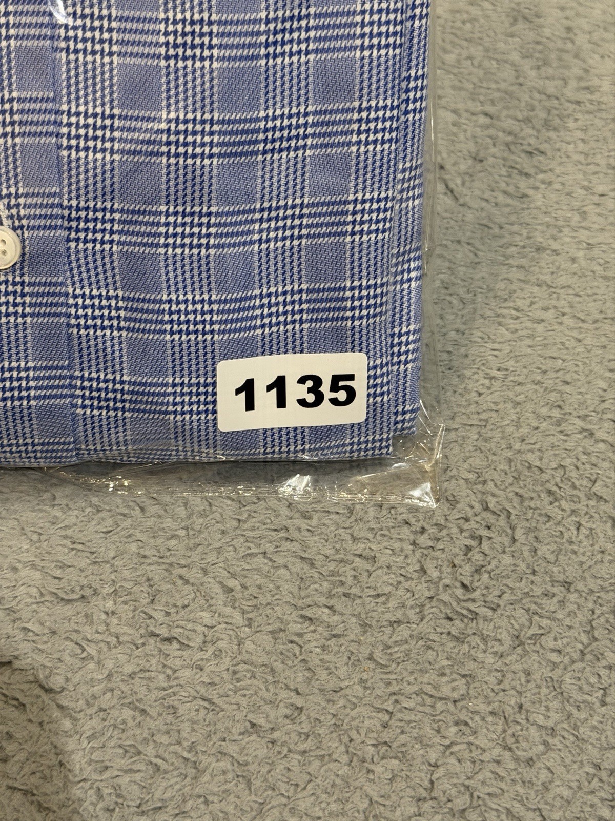 Stenstroms 40 Cutaway Collar Micro Houndstooth Twofold Super Cotton Dress Shirt