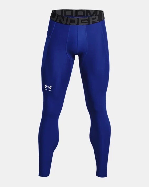 Under Armour Mens Large Blue UA HeatGear Armour Leggings – 1361586-400