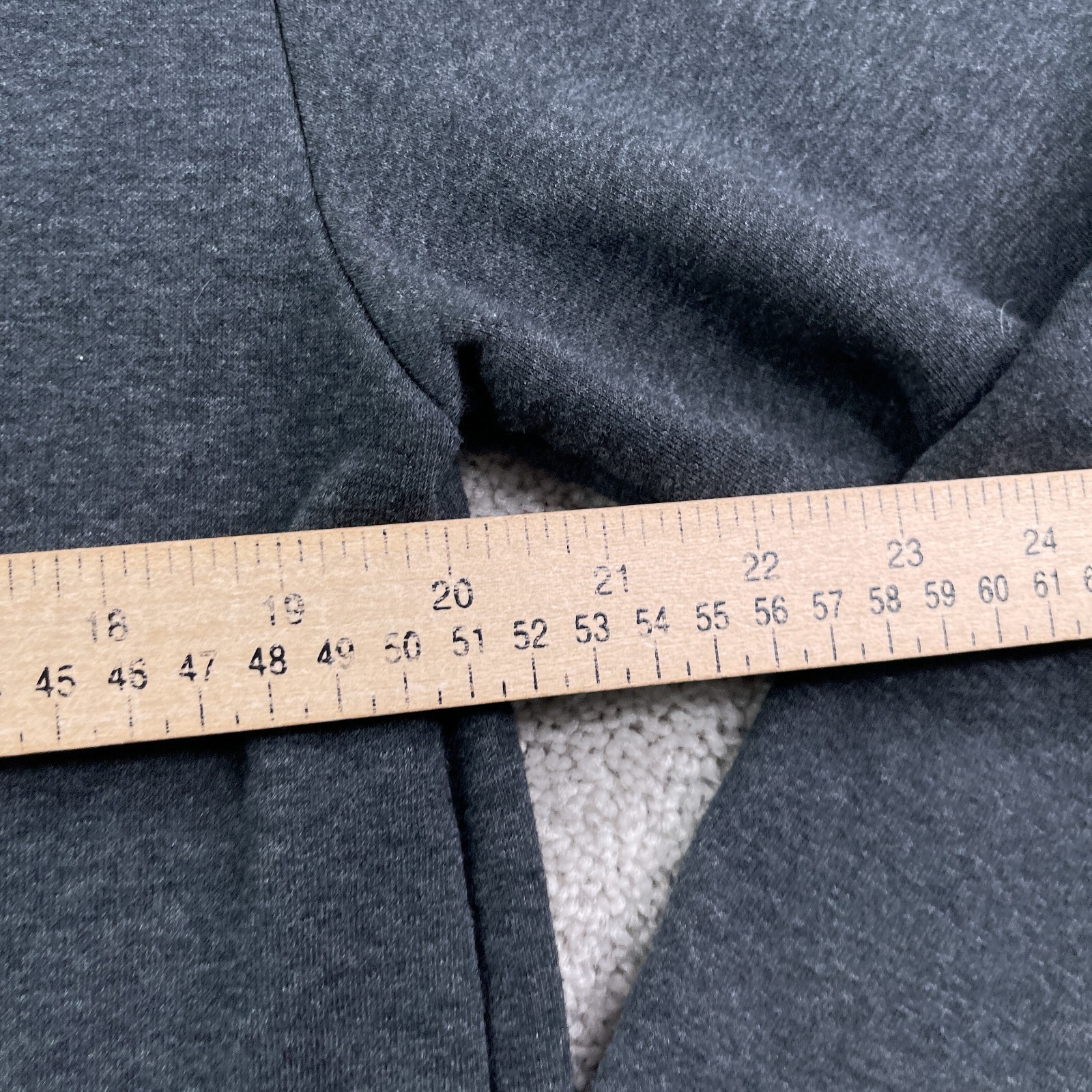 JEEP Hoodie Mens Medium Grey Wrangler Logo Pullover Sweatshirt Jedco