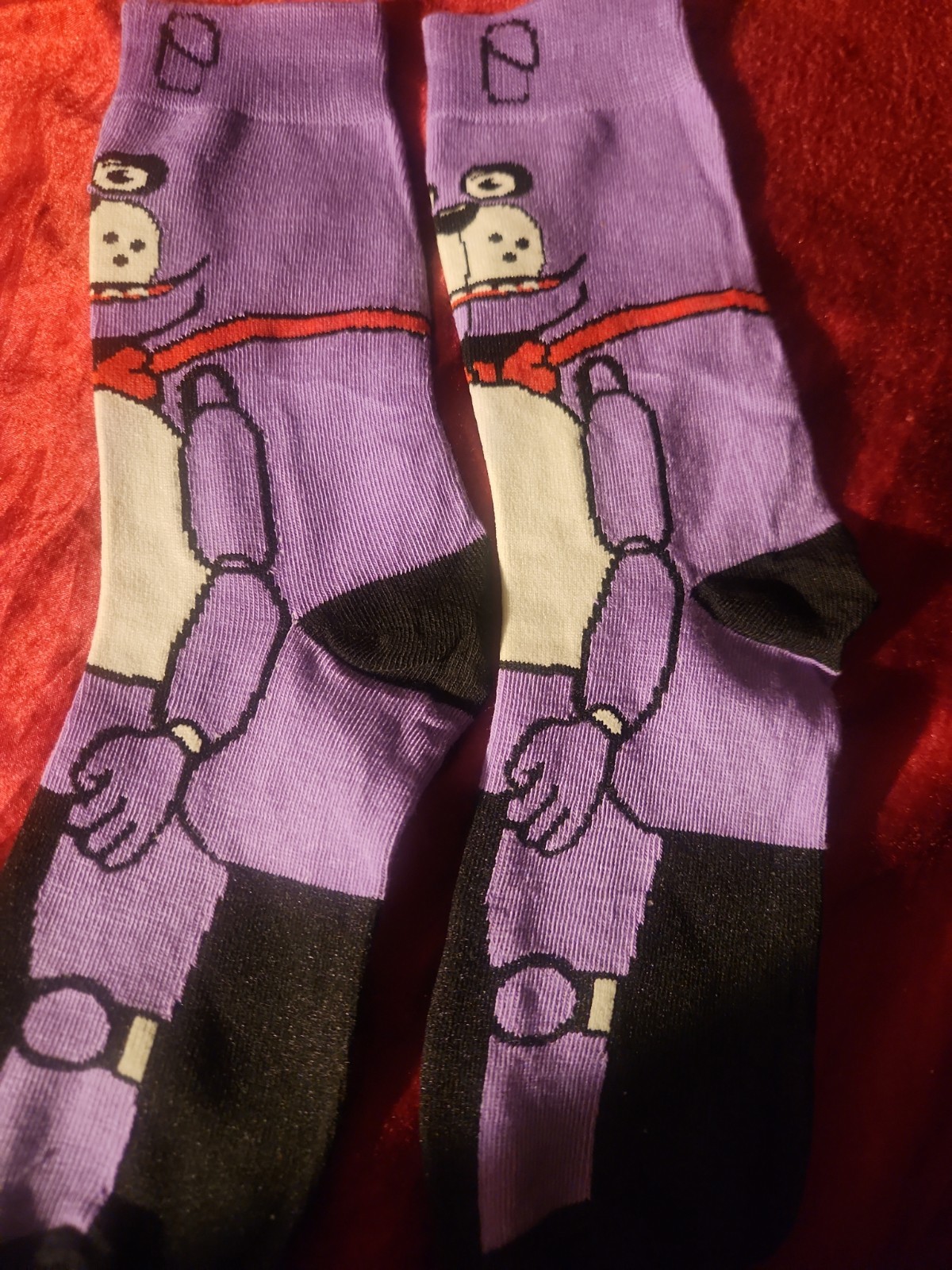 90s Nickelodeon Character Socks 1 Pair Crew Socks One Size Fits All