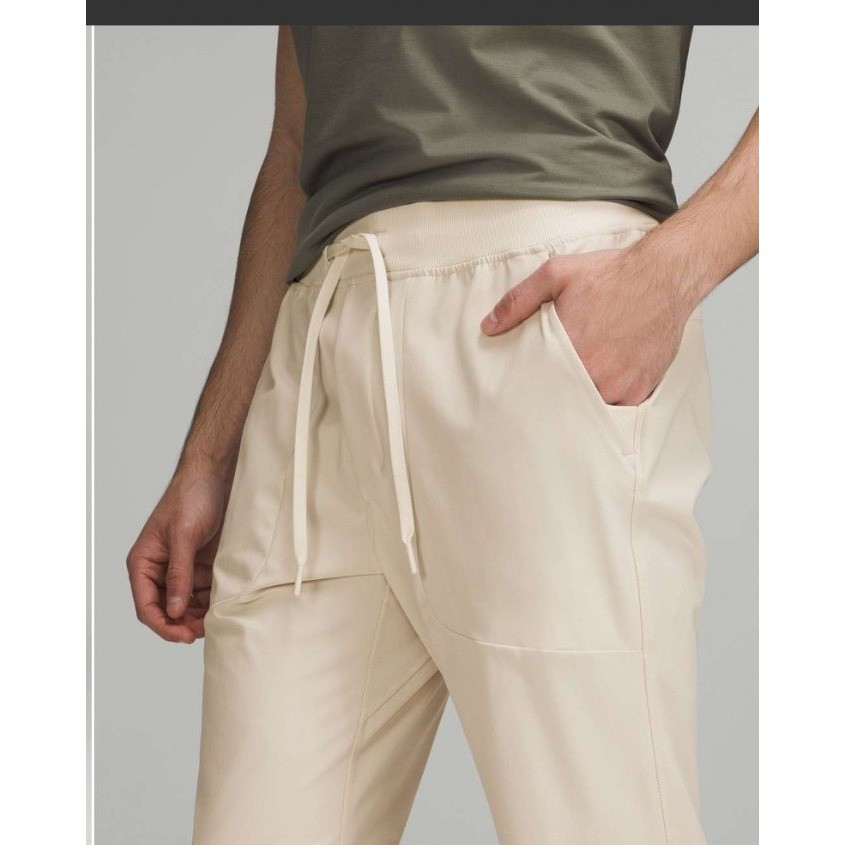 Lululemon ABC Jogger Warpstreme White Opal Mens XL Pants M5AJLS