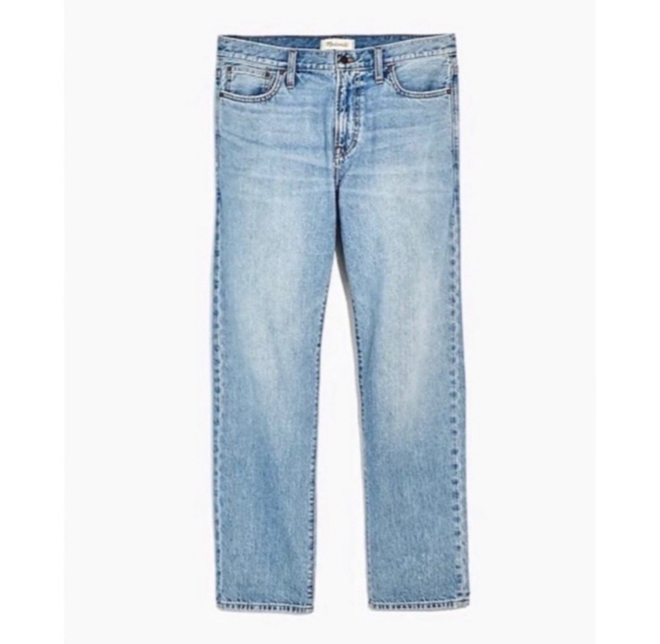 MADEWELL Men’s The 1991 Straight-Leg Jeans in Farrell Wash – W26 L30