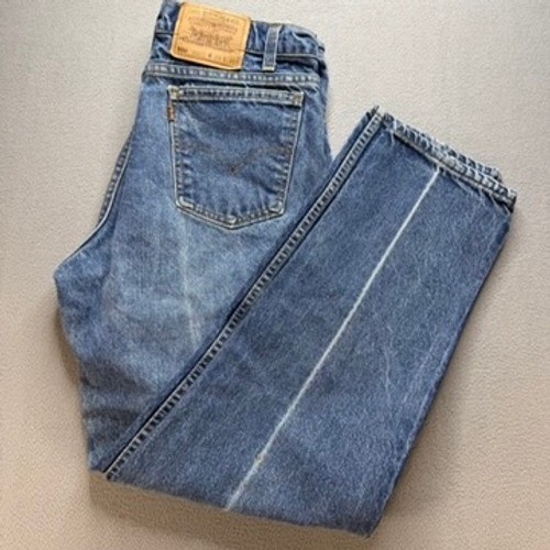 Levi Jeans Men 33×31 (FIT 32×29)Blue 550 Relaxed Fit Vintage 90s Made in USA