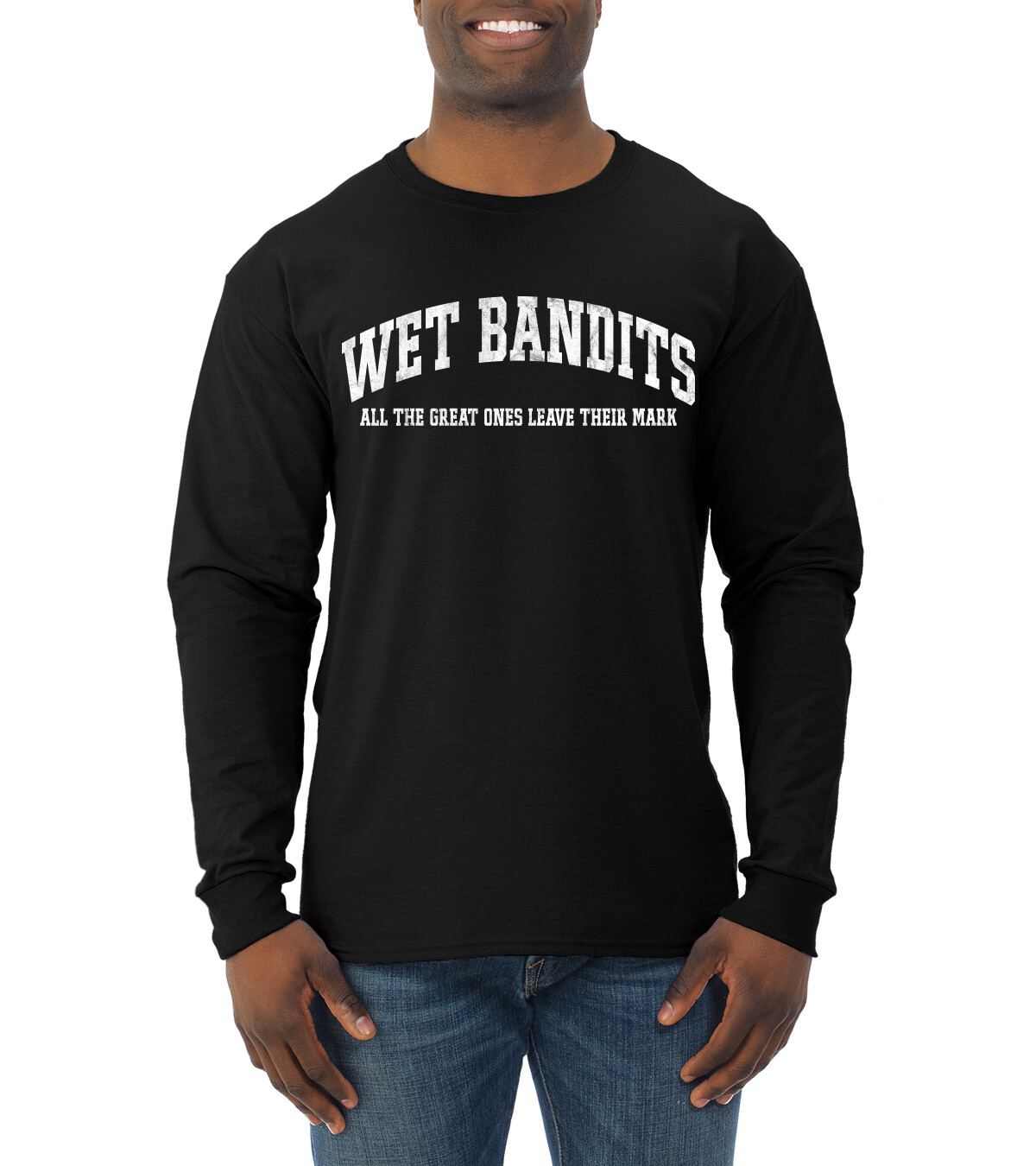 Vintage Home Classic Holiday Movie Quotes Mark Men Long Sleeve Shirt Black