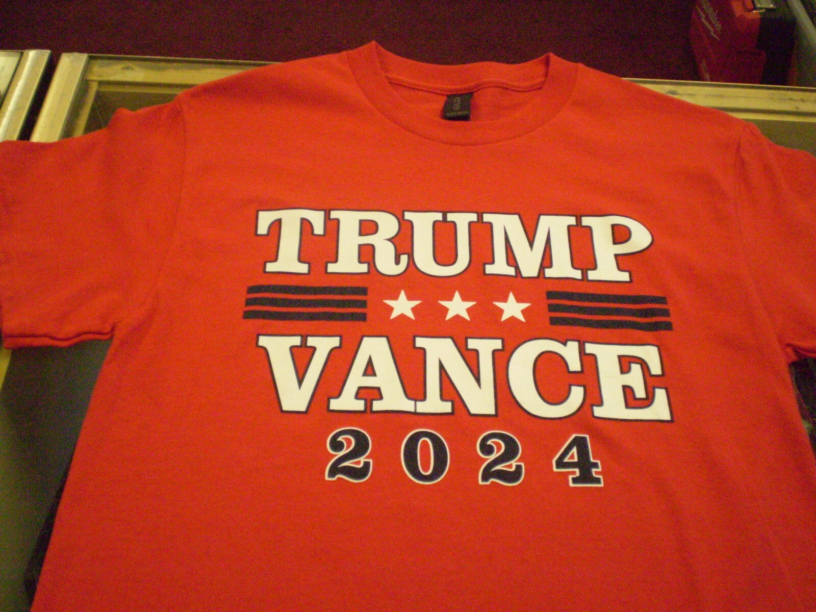 Trump Vance 2024 Ladies Men’s Red T-Shirt Size 2XL