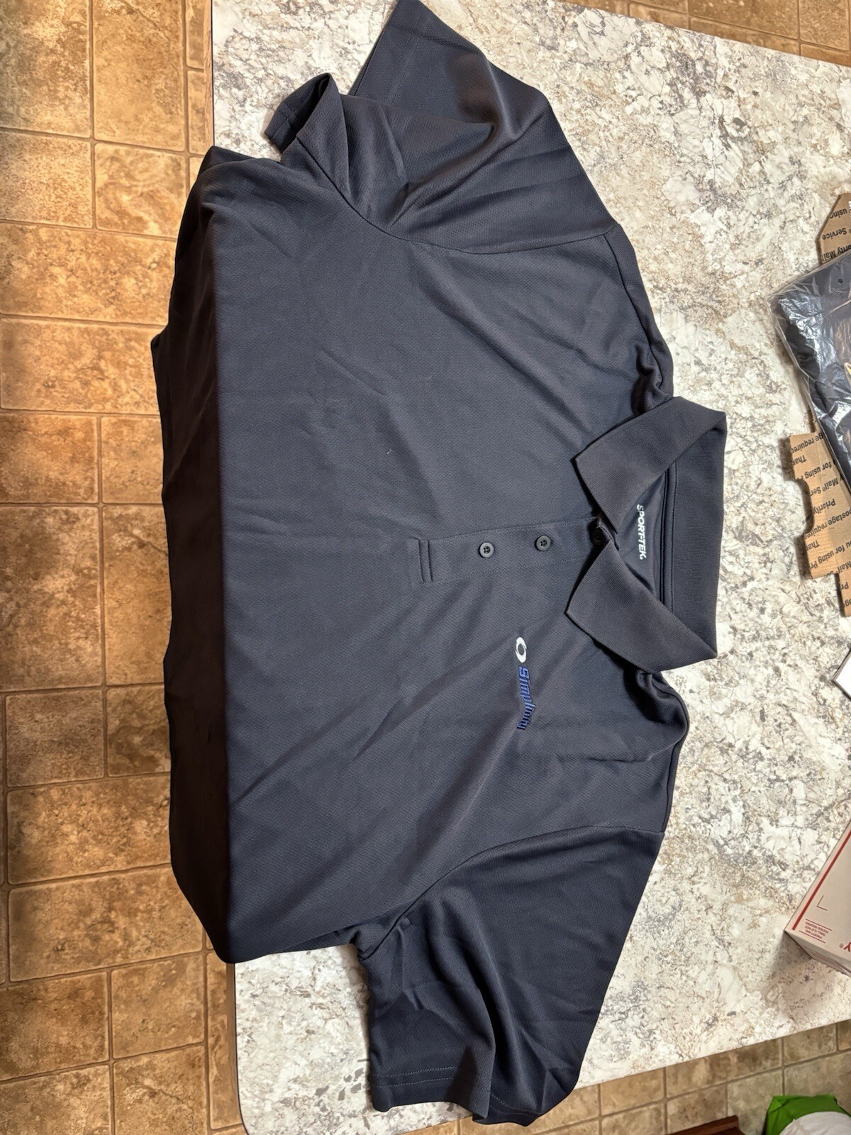 Simplicity 2xl Golf Polo NWT Dealer swag advertisement sign