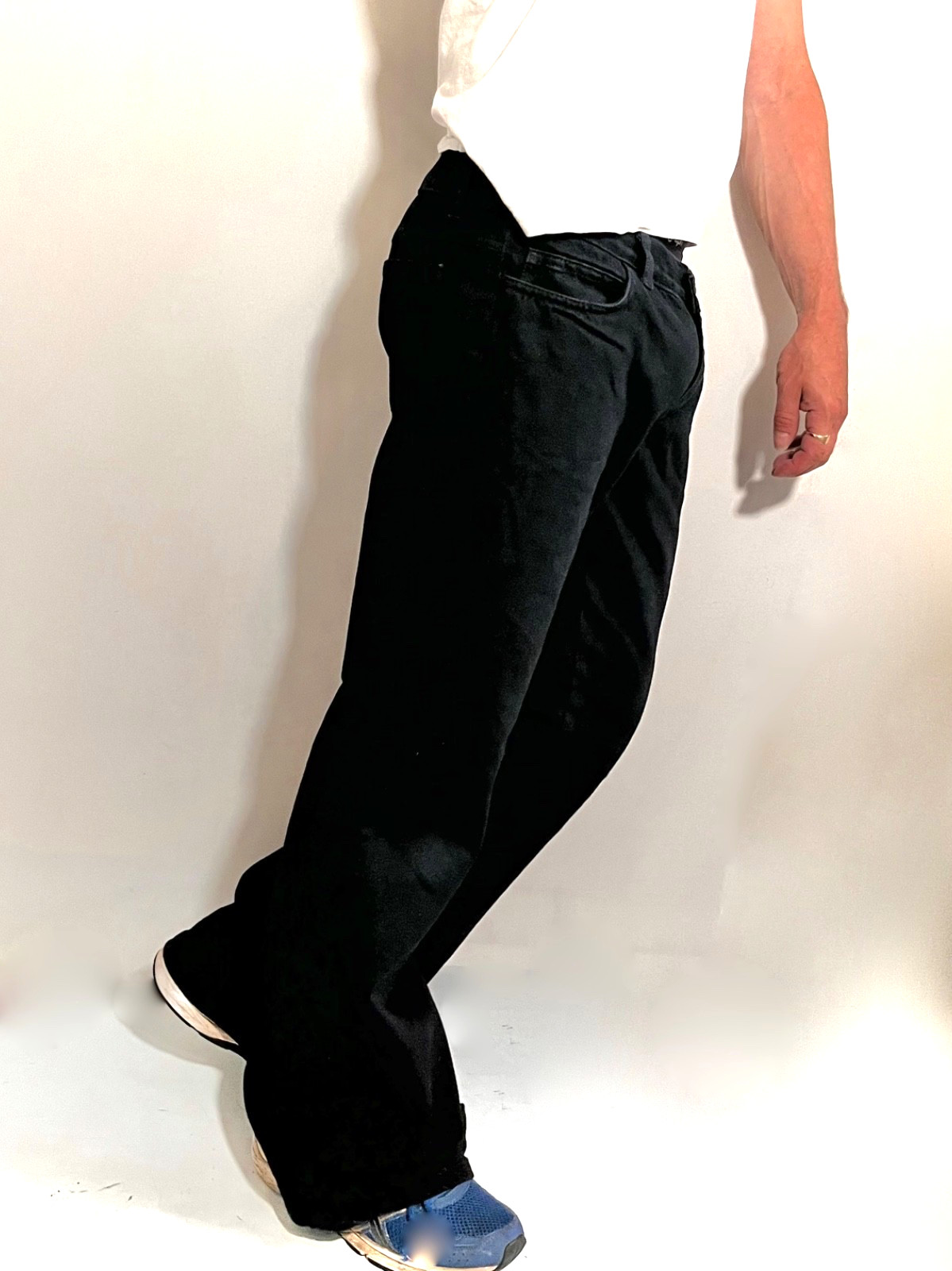 Spase Denim Roomy Vintage Relaxed Leg Low Rise Flares Jeans W32 L32 Phat Pant
