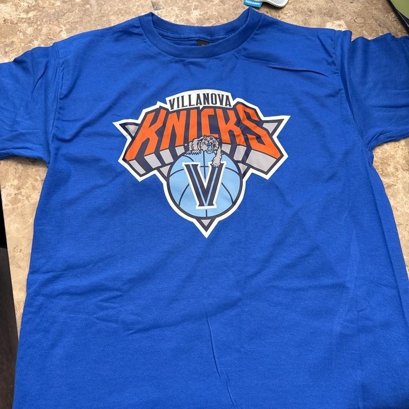 HOT!!! Villanova Knicks New York Mashup Parody Sports Tee, Retro Knick Fan Gift