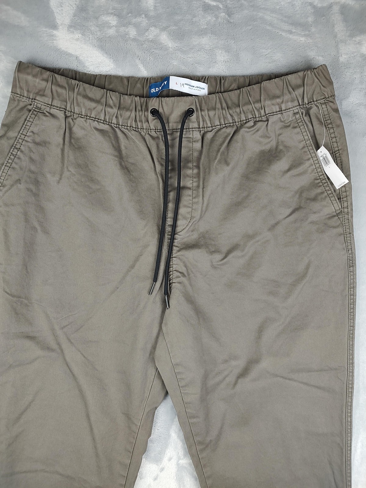 Old Navy Pants Mens Large Gray Modern Jogger Built-In Flex Stretch Casual