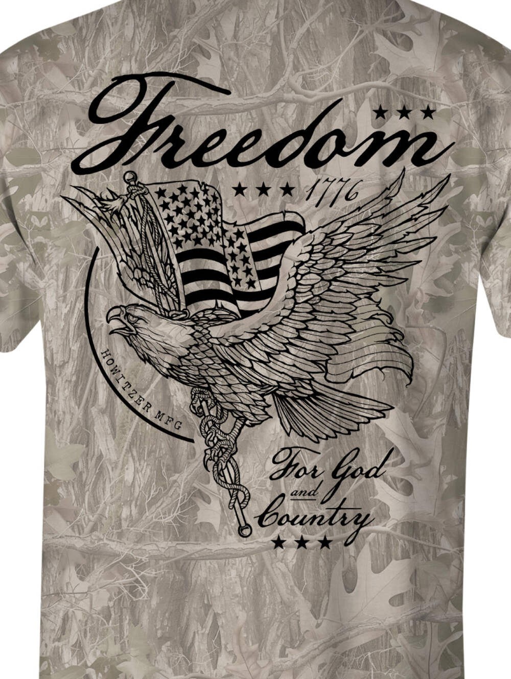 Howitzer Clothing Men’s T-shirt Freedom Country