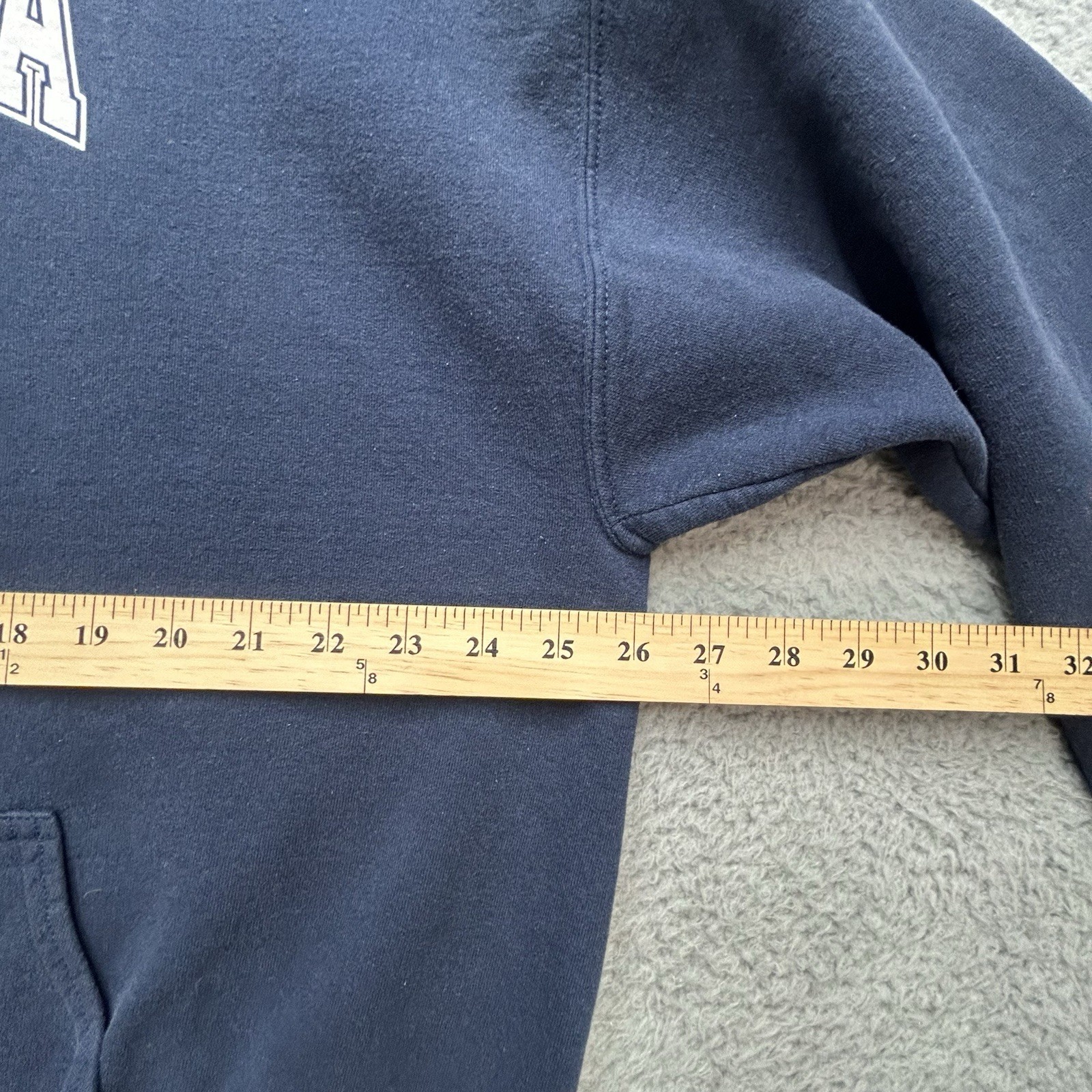Gilda Heavy Blend Hoodie 2XL Navy Blue Fleece Sweatshirt NY Niskayuna Pullover