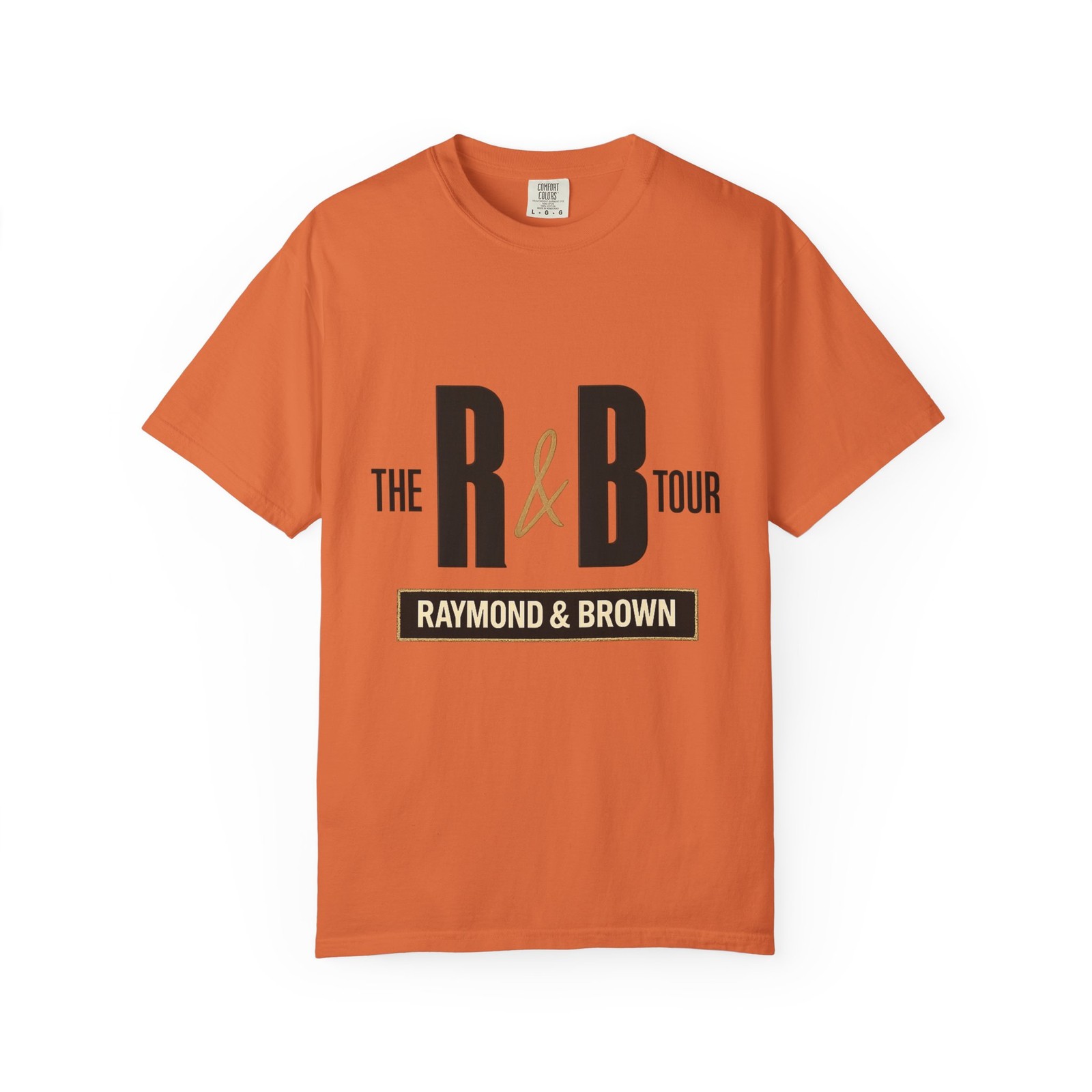 R & B Tour Raymond & Brown T-shirt | Music Band Tee