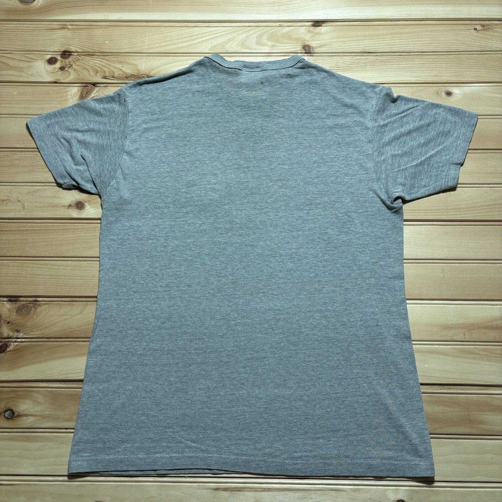 Vintage 80s Wright State University Total Fitness Rainbow Paper Thin Shirt – L