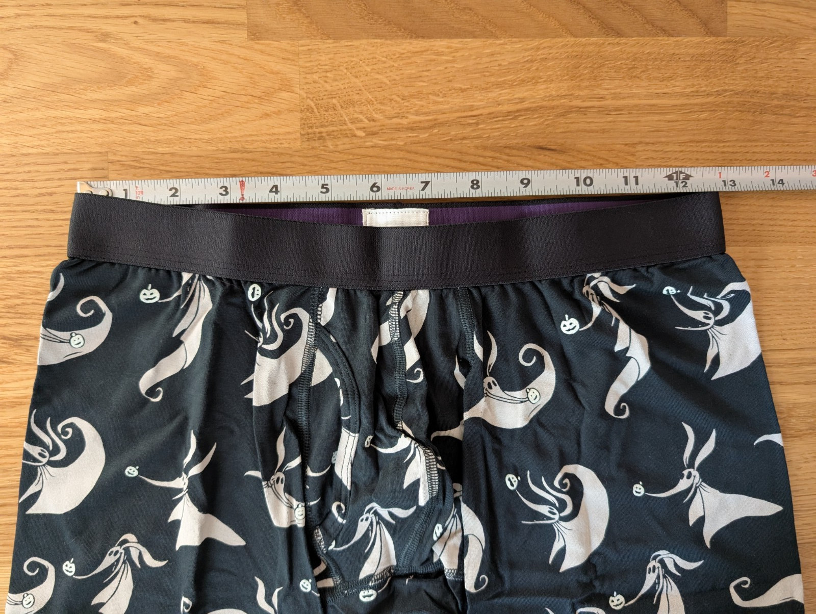 MeUndies Boxer Brief w/Fly Men’s Size M Zero Disney Nightmare Before Christmas