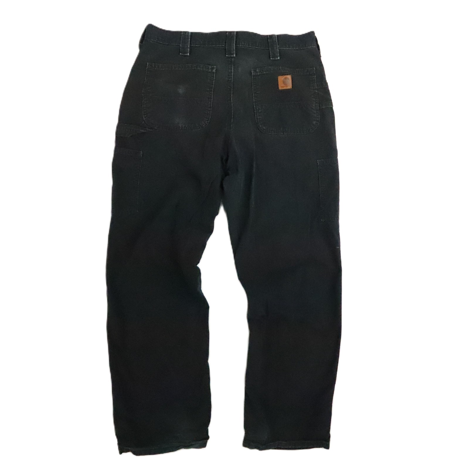 Carhartt Carpenter Work Pants Size 34 X 32 Black