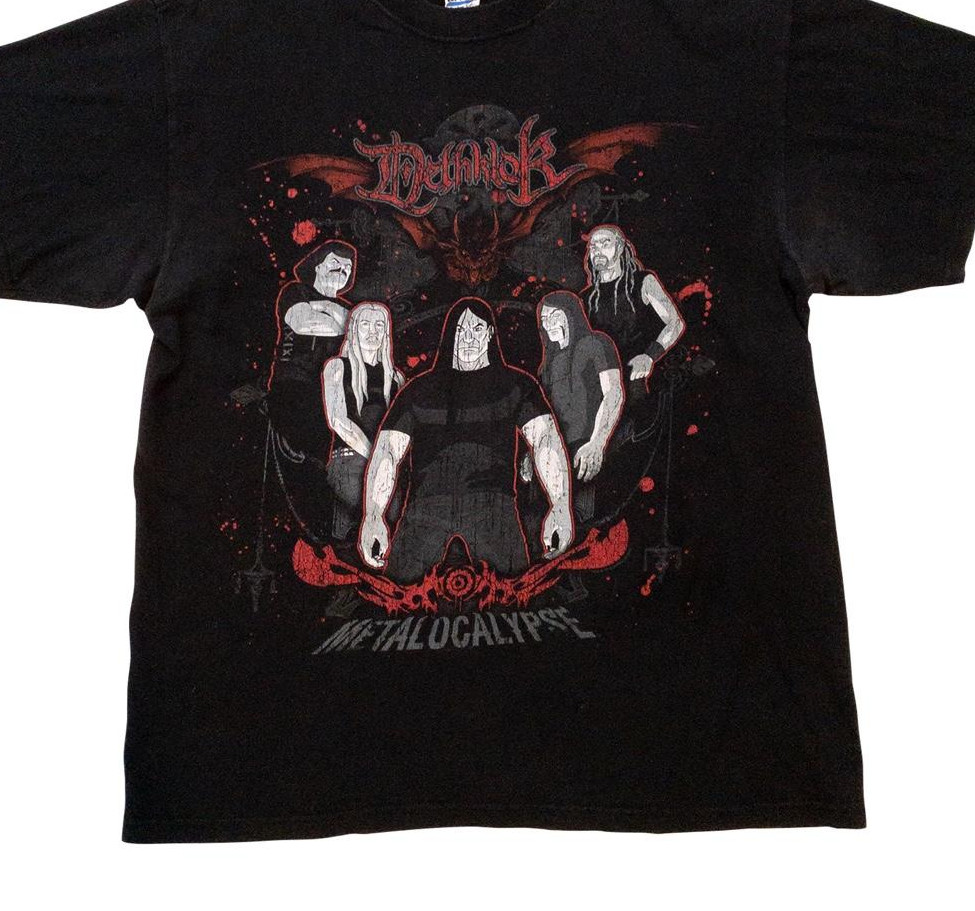 Metalocalypse Dethklok Band Unisex T-Shirt All Size ED300