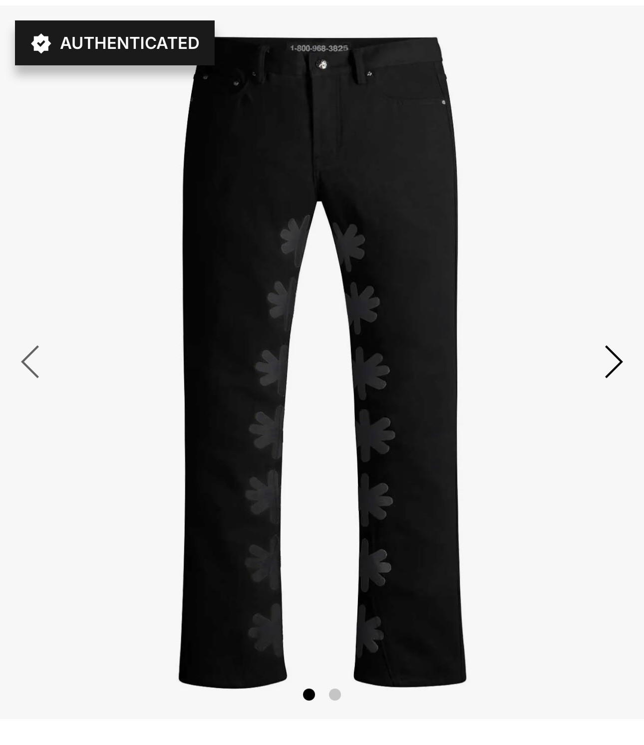Lost Shdws Denim Pant Black/Black Sizes 30-32-34-36