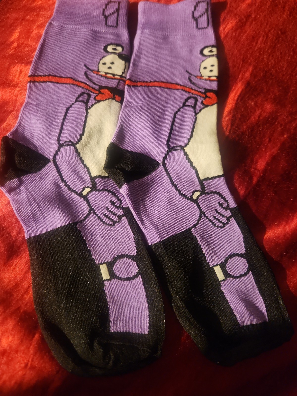 90s Nickelodeon Character Socks 1 Pair Crew Socks One Size Fits All