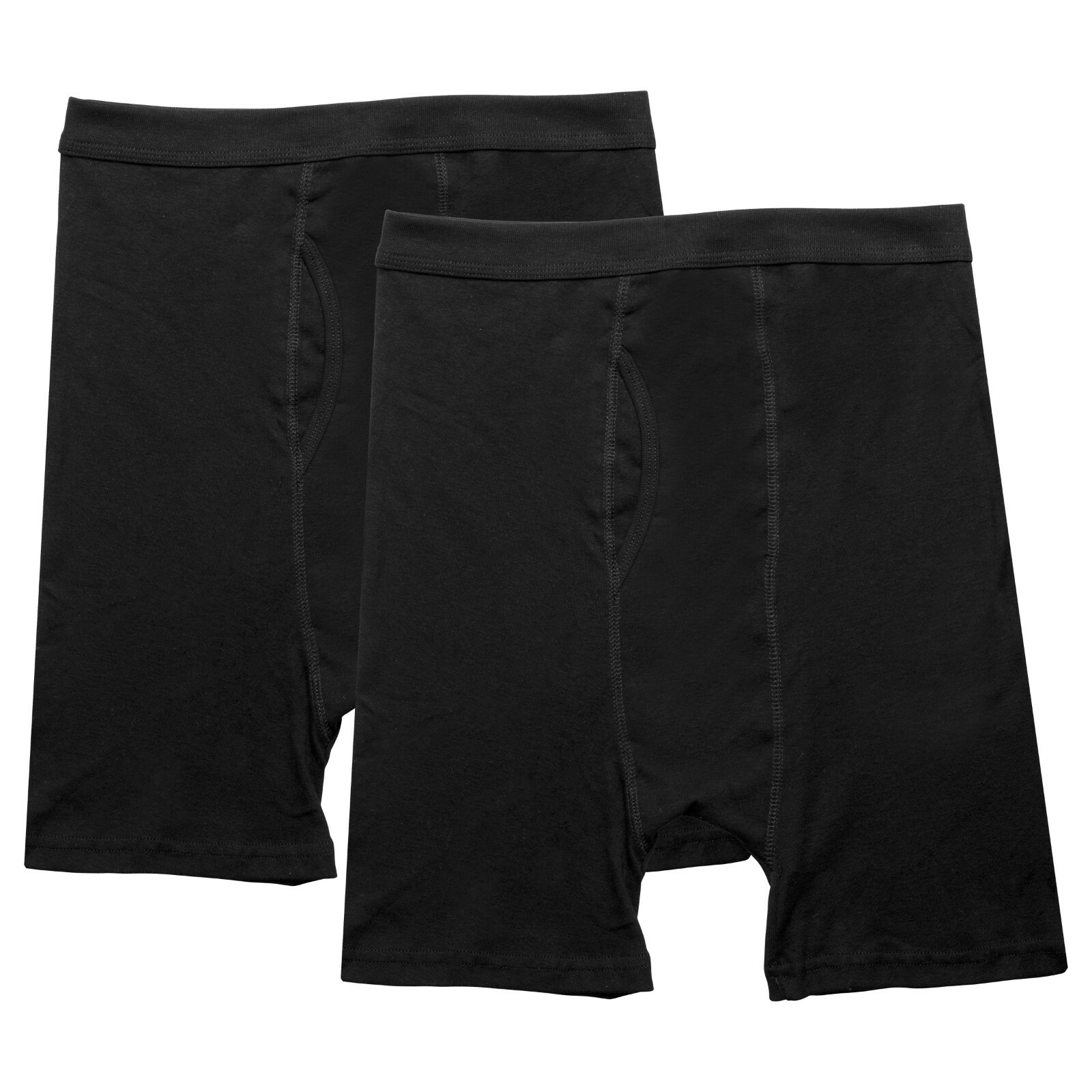 Boxers Brief knit Black Jack & Jill 100% combed cotton S,M,L,XL,XXL