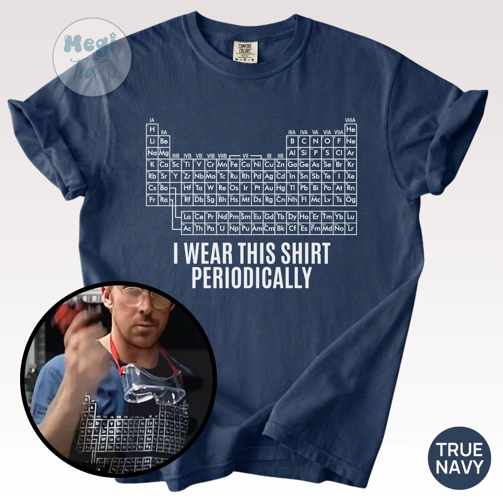 Dr Grace’s Periodic Table Shirt, Jazz Hands, I Wear This T-Shirt